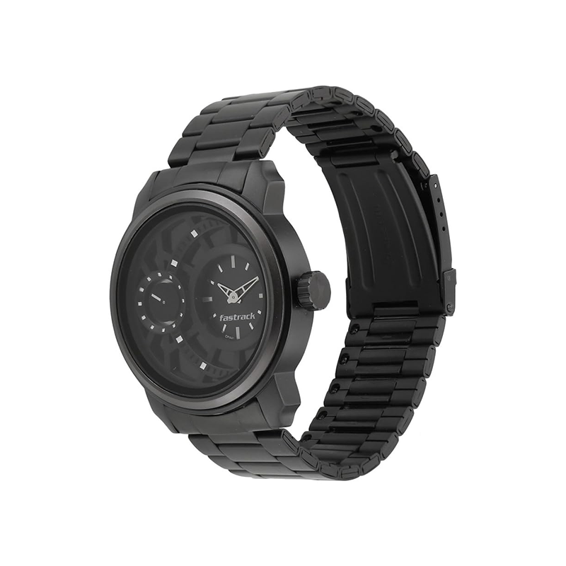 Fastrack 3147KM01 Analog Stainless Steel Strap Men's Watch - official view 2