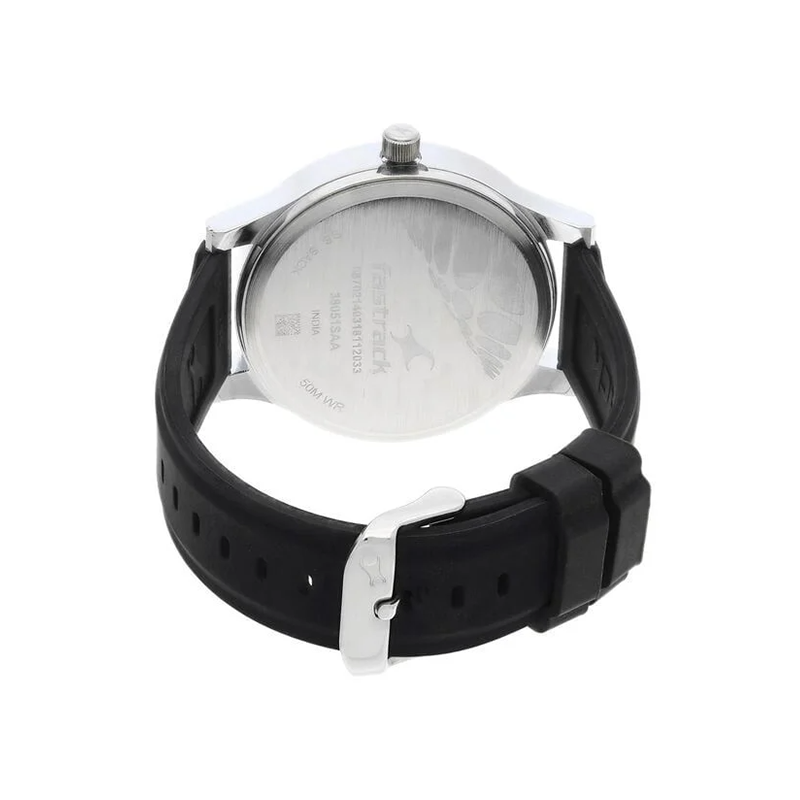 Fastrack 38051SP01 Quartz Analog Silicone Strap Men's Watch - official view 4