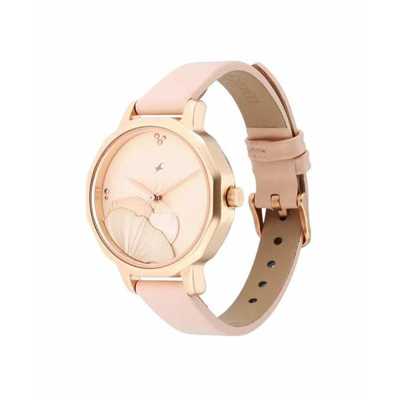 Fastrack 6259WL01 Analog Leather Strap Women’s Watch - official view 2