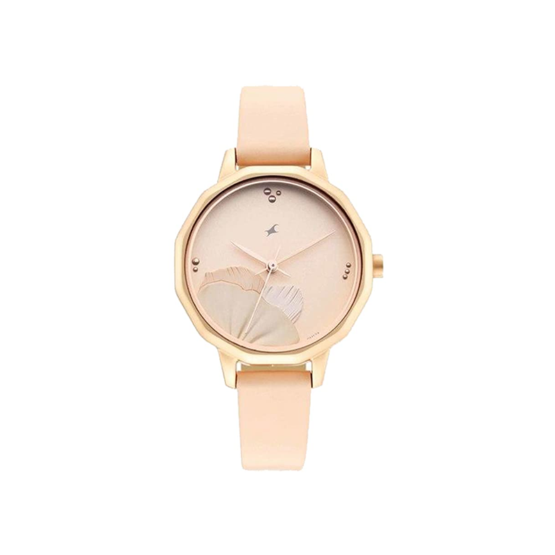 Fastrack 6259WL01 Analog Leather Strap Women’s Watch