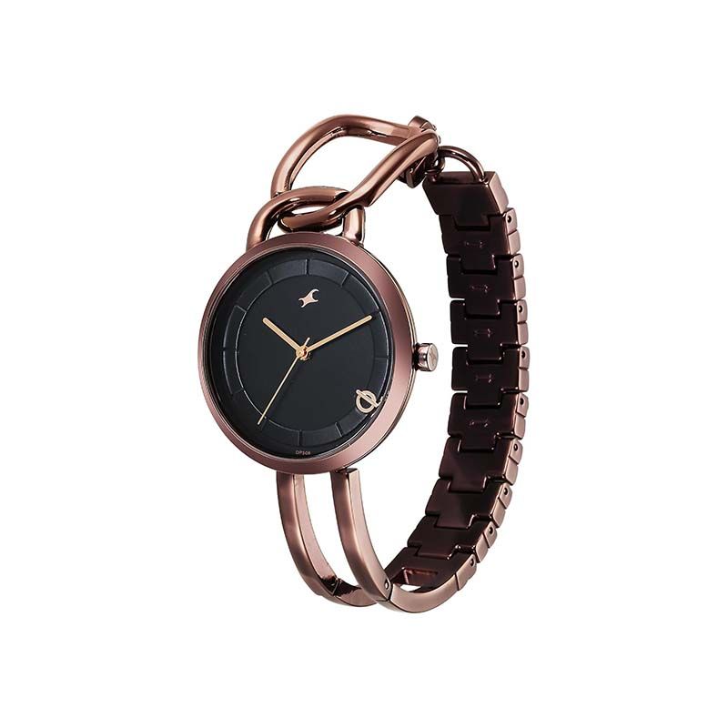 Fastrack 6298QM01 Opulence Quartz Analog Metal Strap Women's Watch - official view 2