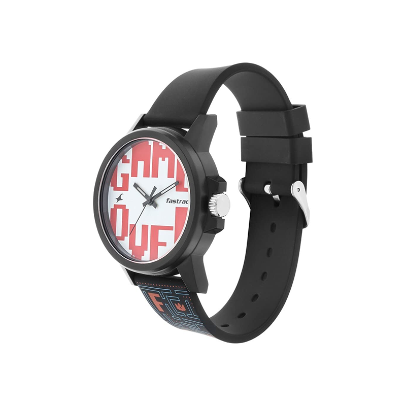 Fastrack Arcade Quartz 68012PP01 Analog Silicone Strap Unisex Watch - official view 3
