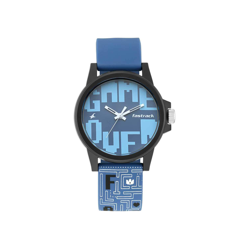 Fastrack Arcade Quartz 68012PP02 Analog Silicone Strap Unisex Watch