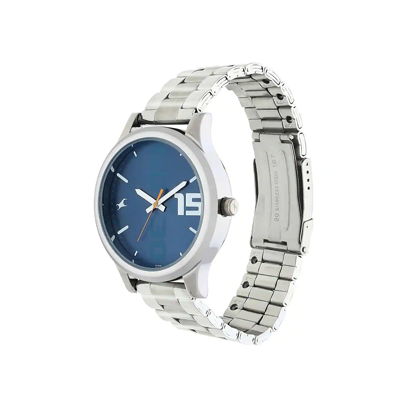 Fastrack Bold 38051SM05 Quartz Analog Stainless Steel Strap Men’s Watch - official view 2