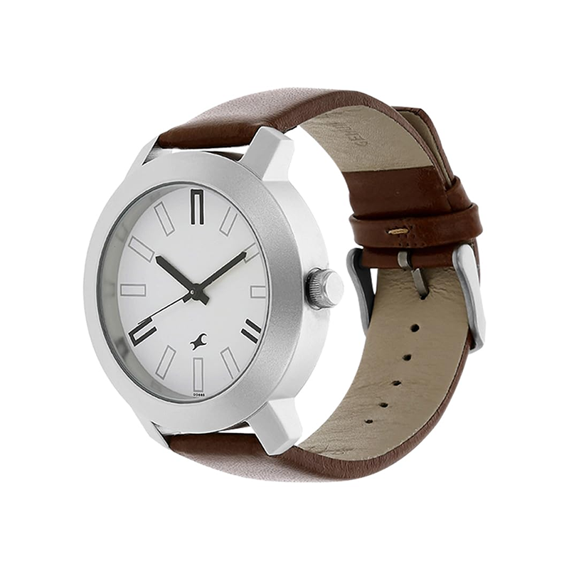 Fastrack Casual 3120SL01 Analog Leather Strap Men’s Watch - official view 2