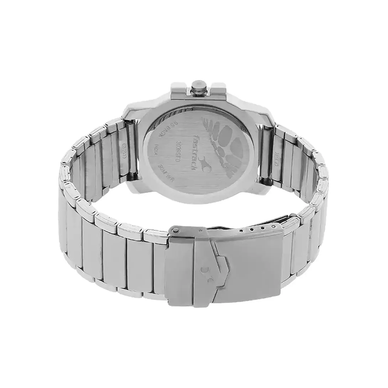 Fastrack Economy 3039SM01 Analog Stainless Steel Strap Men’s Watch - official view 3