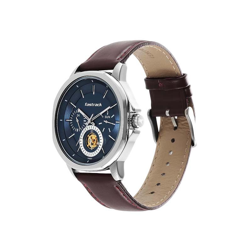 Fastrack Exuberant Quartz 3303SL01 Analog Date Leather Strap Men's Watch - official view 3