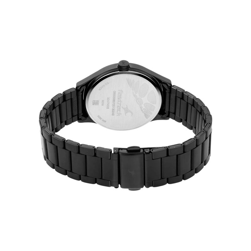 Fastrack Fastfit 3247NM02 Quartz Analog Stainless Steel Strap Men’s Watch - official view 3