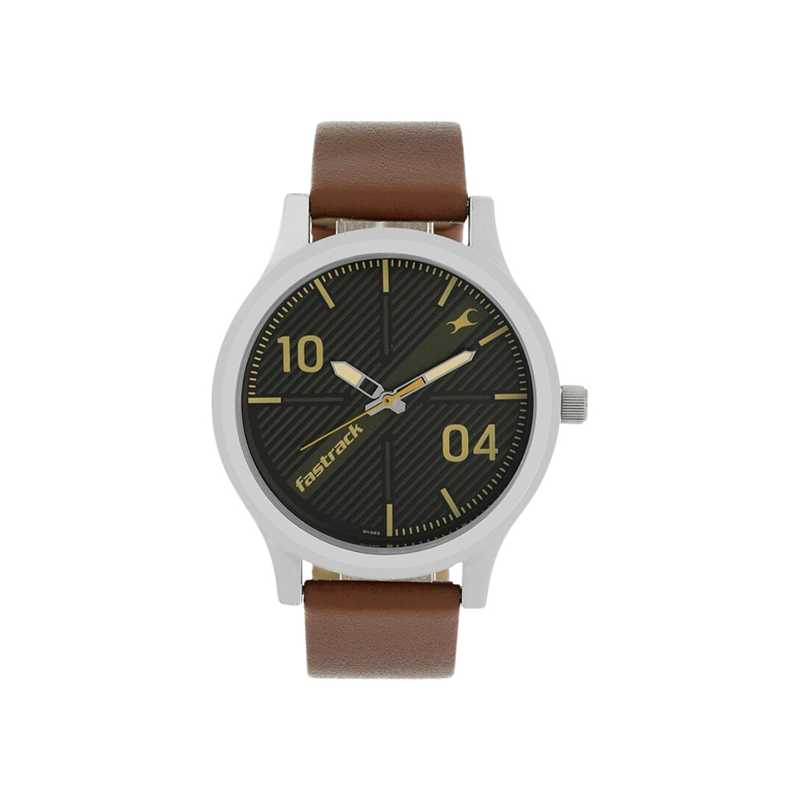 Fastrack Fastfit 38051SL02 Quartz Analog Leather Strap Men’s Watch
