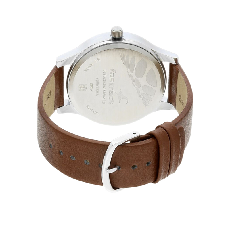 Fastrack Fastfit 38051SL02 Quartz Analog Leather Strap Men’s Watch - official view 3