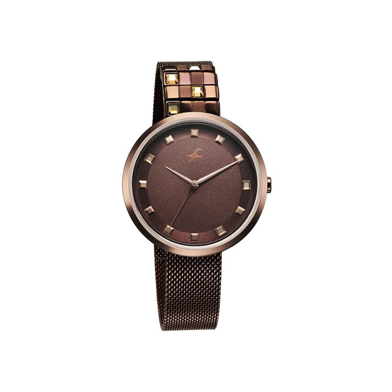 Fastrack Fleek 6300QM01 Quartz Analog Stainless Steel Strap Women's Watch