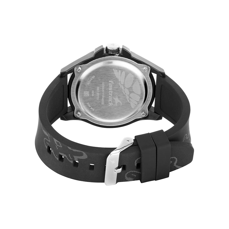 Fastrack Hashtag Quartz 68013PP03 Analog Silicone Strap Unisex Watch - official view 3