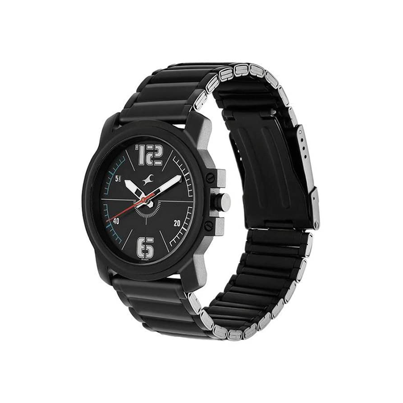 Fastrack Hitlist Quartz 3039NM02 Analog Stainless Steel Strap Men’s Watch