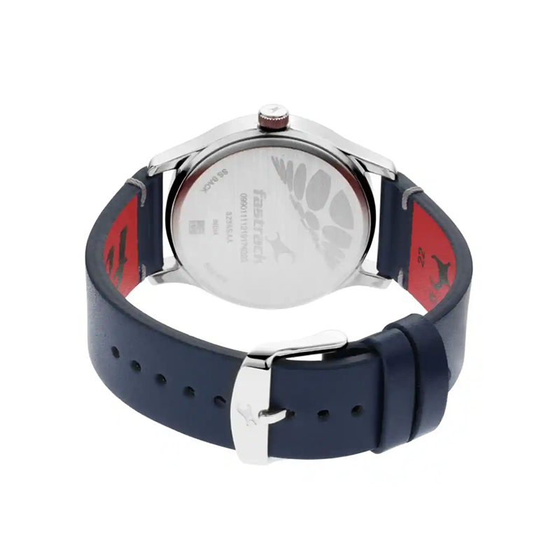 Fastrack I Love Me 3236SL01 Quartz Analog Leather Strap Men’s Watch - official view 3