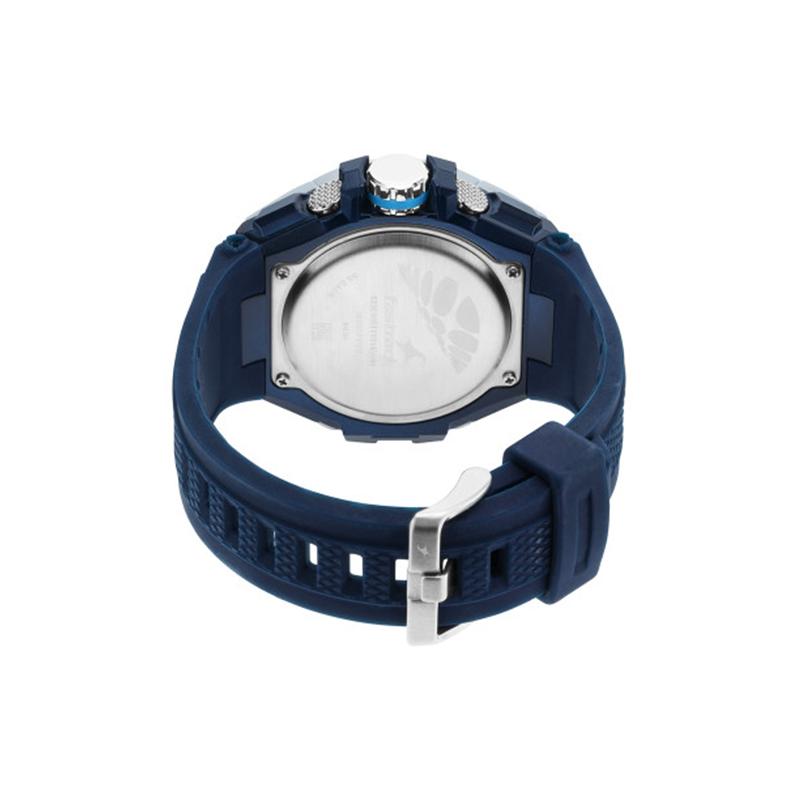 Fastrack Mean Machines 38055PP01 Quartz Analog Digital Silicone Strap Men's Watch - official view 3