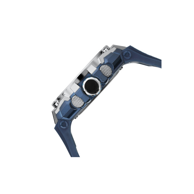 Fastrack Mean Machines 38055PP01 Quartz Analog Digital Silicone Strap Men's Watch - official view 2