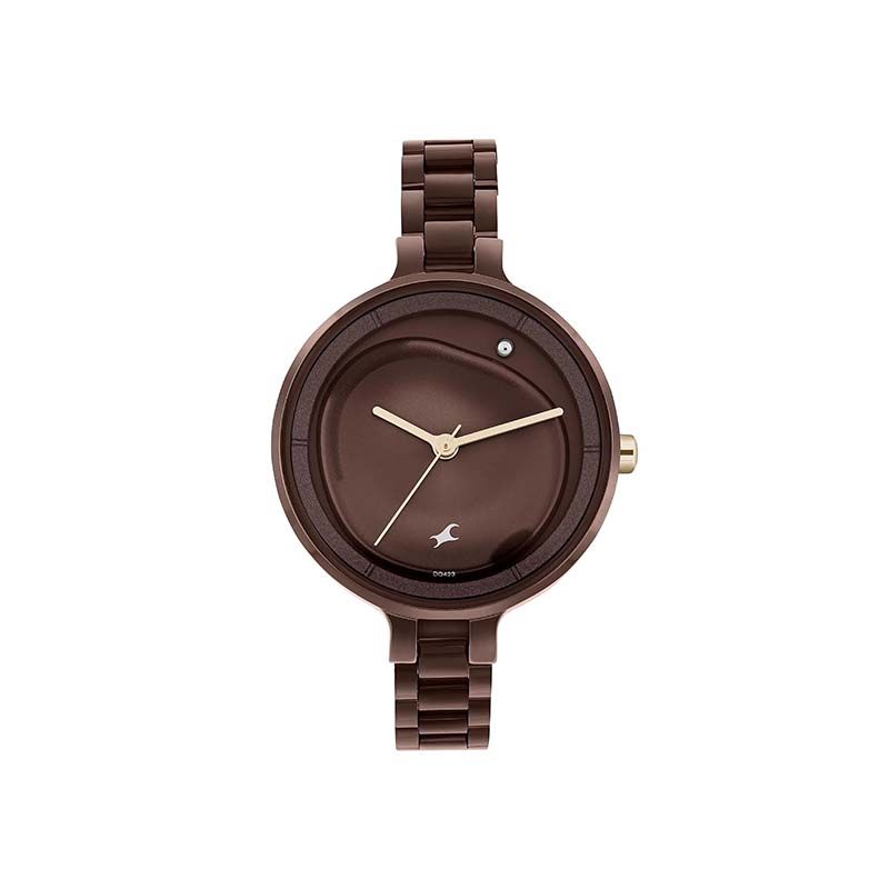 Fastrack MetaWe Quartz 6306KM02 Analog Stainless Steel Strap Women’s Watch