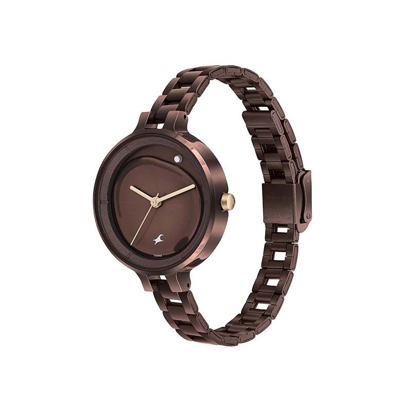 Fastrack MetaWe Quartz 6306KM02 Analog Stainless Steel Strap Women’s Watch - official view 3