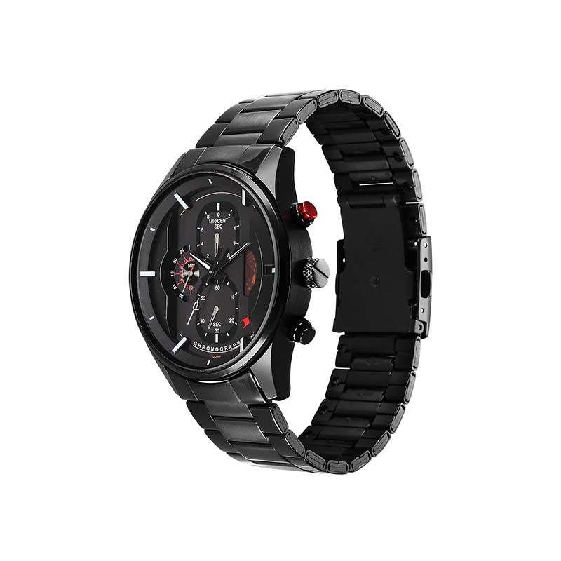 Fastrack Opulence Quartz 3315KM01 Analog Date Metal Strap Men’s Watch - official view 3