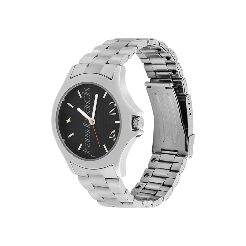 Fastrack Quartz 3220SM02 Analog Stainless Steel Strap Men's Watch