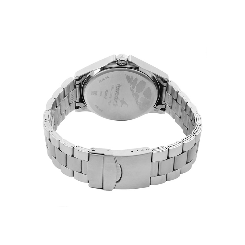 Fastrack Quartz 3220SM02 Analog Stainless Steel Strap Men's Watch - official view 4