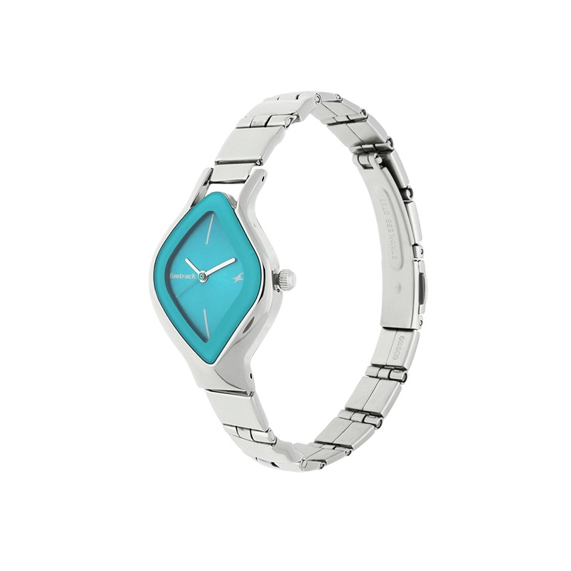 Fastrack Quartz 6109SM03 Stainless Steel Strap Women's Watch - official view 2