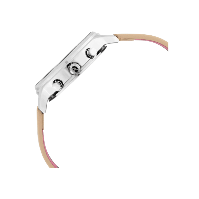 Fastrack Ruffles 6208SL01 Leather Strap Women's Watch - official view 3
