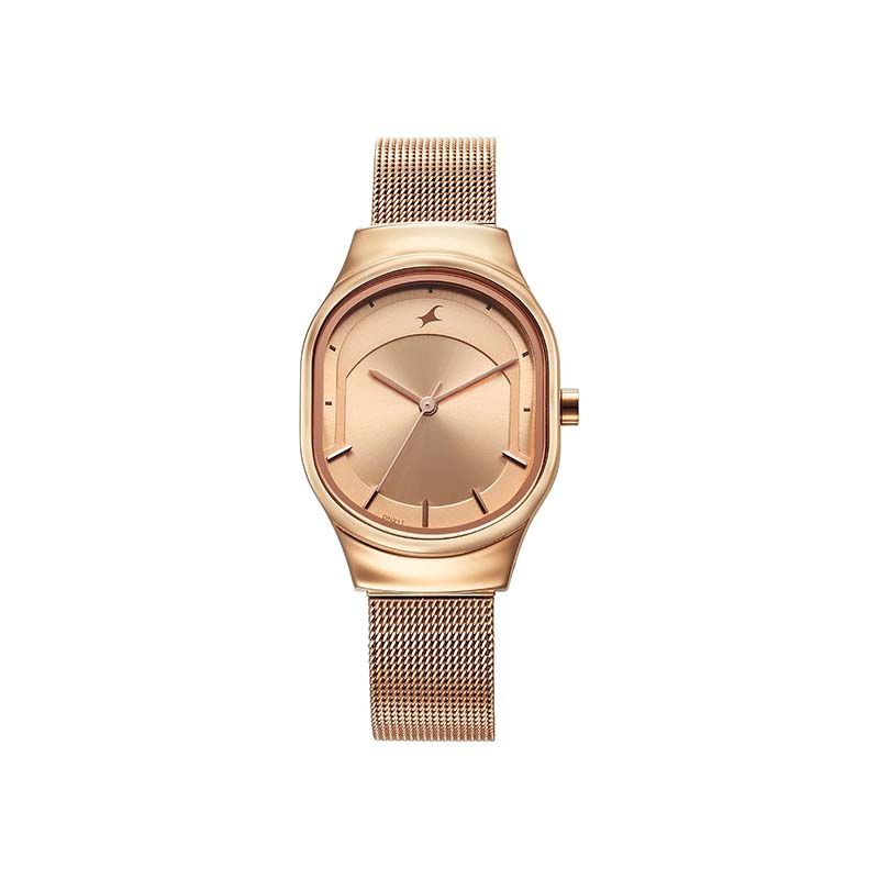 Fastrack Snob X Quartz 6283WM01 Analog Stainless Steel Strap Women’s Watch