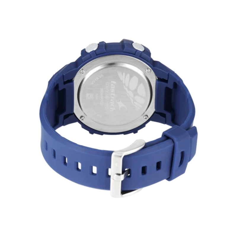 Fastrack Streetwear Digital 38068PP02 Silicone Strap Men's Watch - official view 3