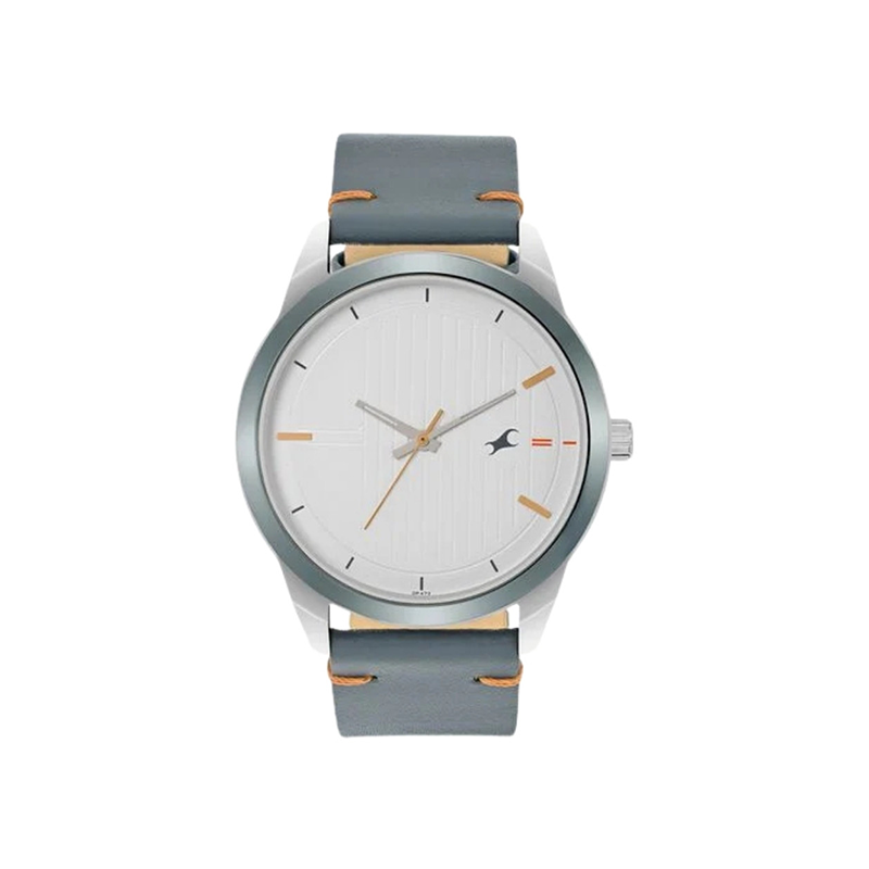 Fastrack Stunners 3308KL02 Quartz Leather Strap Men’s Watch