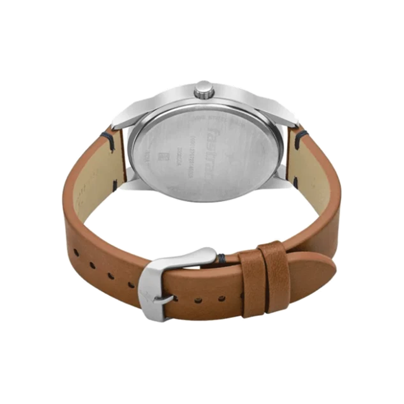 Fastrack Stunners 3308SL01 Quartz Analog Leather Strap Men’s Watch - official view 3
