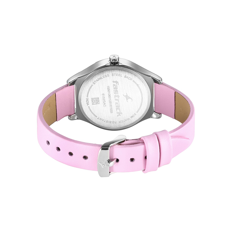 Fastrack Stunners 6152SL08 Leather Strap Women's Watch - official view 4