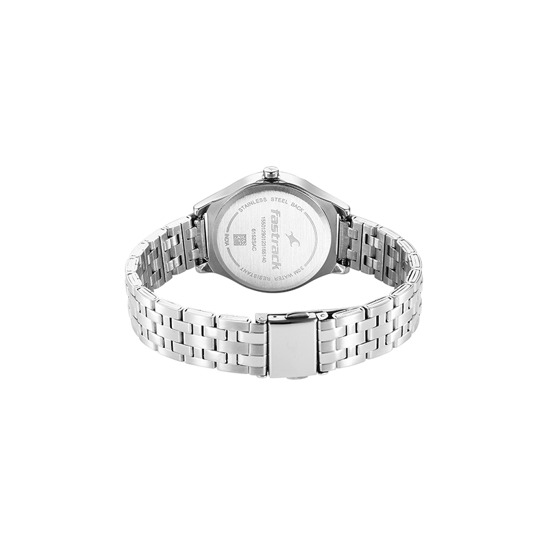 Fastrack Stunners 6152SM06 Analog Stainless Steel Women's Watch - official view 3