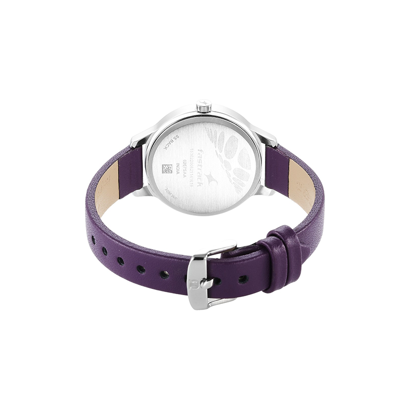 Fastrack Stunners 6267SL01 Leather Strap Women's Watch - official view 4