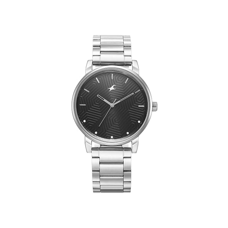 Fastrack Stunners Quartz 3278SM05 Analog Stainless Steel Strap Men’s Watch - official view 4