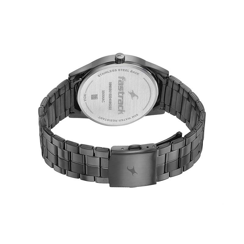 Fastrack Stunners Quartz 3305NM02 Analog Stainless Steel Strap Men’s Watch - official view 4