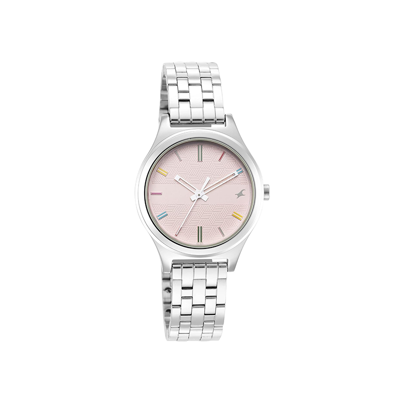 Fastrack Stunners Quartz 6152SM04 Analog Stainless Steel Strap Women's Watch - official view 2
