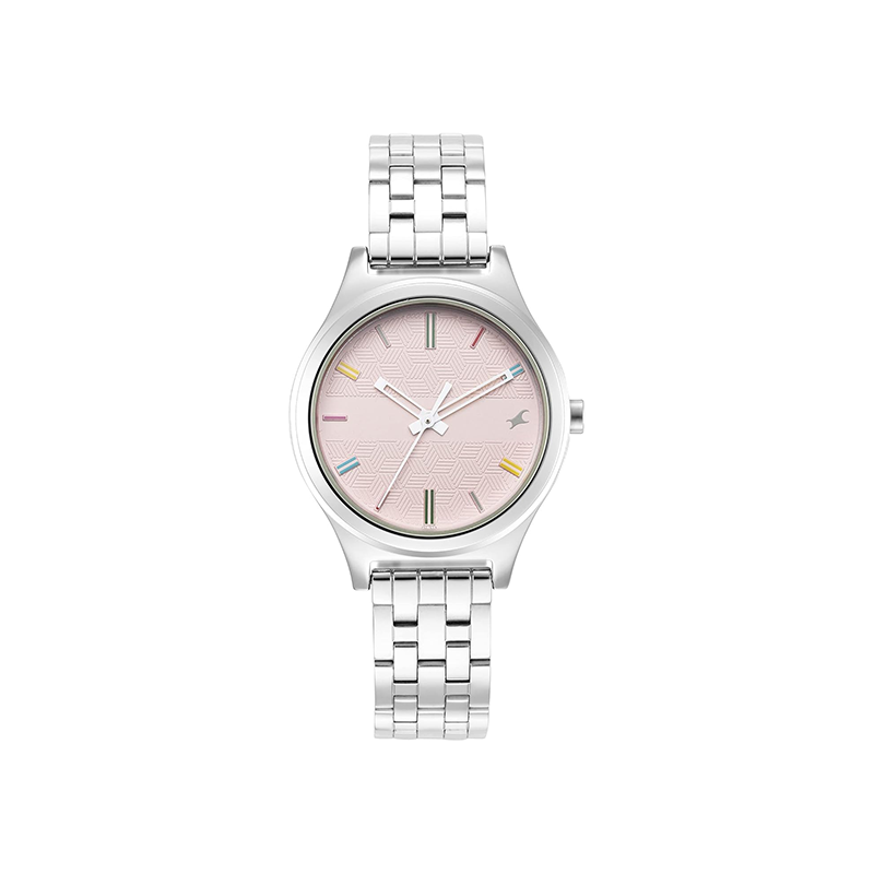 Fastrack Stunners Quartz 6152SM04 Analog Stainless Steel Strap Women's Watch