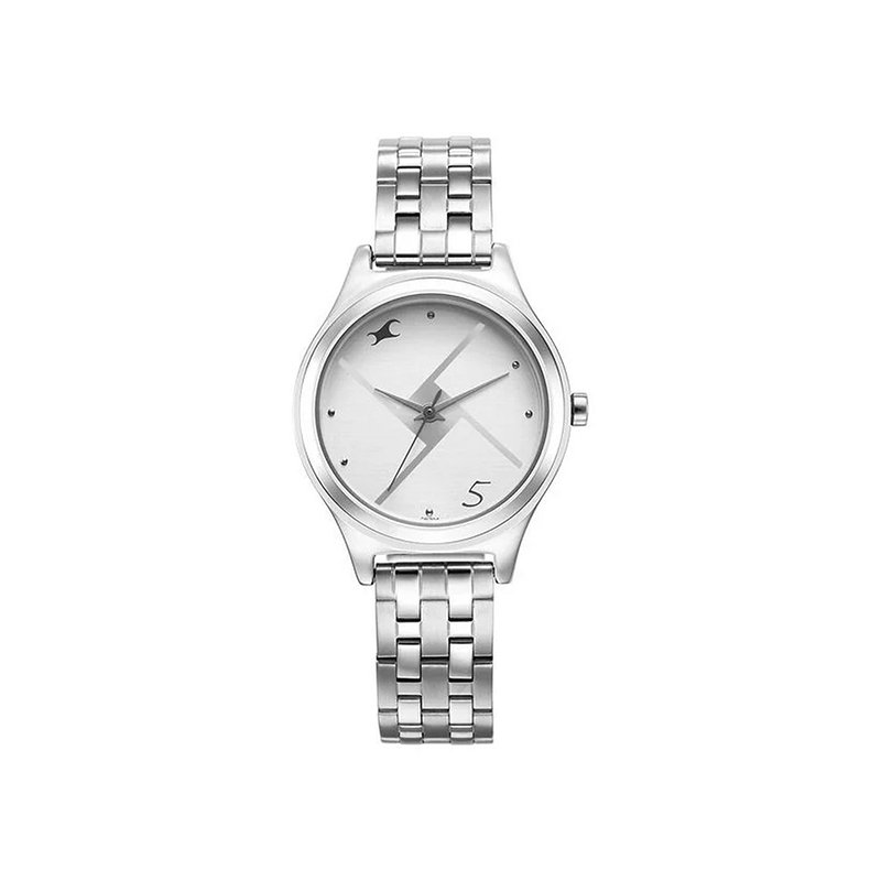 Fastrack Stunners Quartz 6152SM08 Analog Stainless Steel Strap Women’s Watch