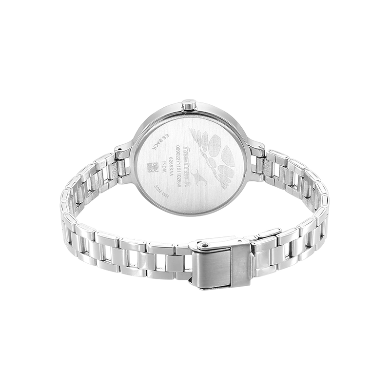 Fastrack Stunners Quartz 6265SM01 Analog Stainless Steel Strap Women's Watch - official view 3