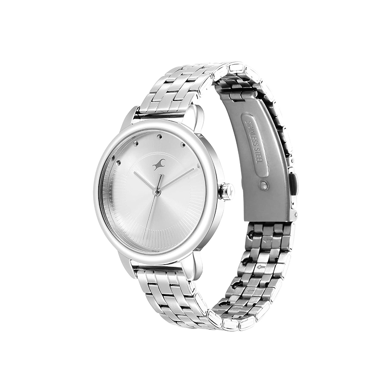 Fastrack Stunners Quartz 6282SM01 Analog  Stainless Steel Strap Women’s Watch - official view 3