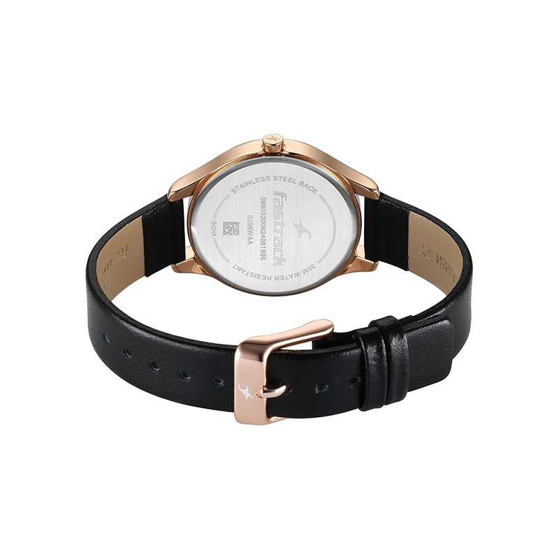 Fastrack Stunners Quartz 6296WL01 Analog Leather Strap Women’s Watch - official view 4