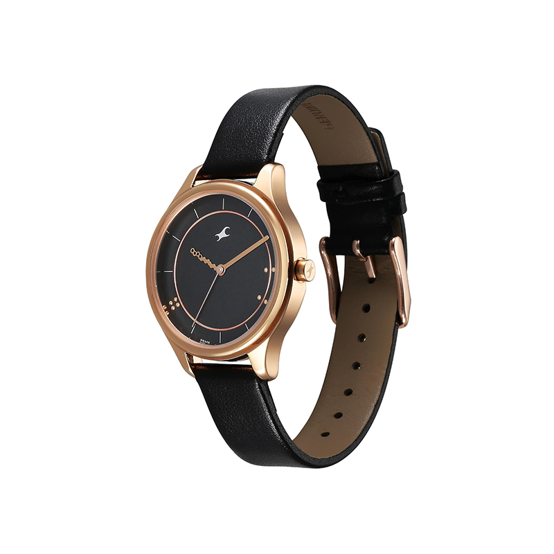 Fastrack Stunners Quartz 6296WL01 Analog Leather Strap Women’s Watch - official view 3