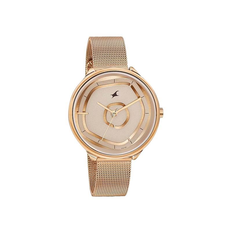 Fastrack Stunners Quartz 6303WM01 Analog Stainless Steel Strap Women’s Watch