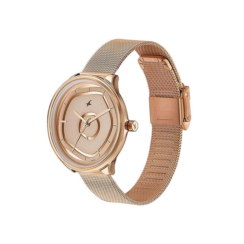 Fastrack Stunners Quartz 6303WM01 Analog Stainless Steel Strap Women’s Watch - official view 2