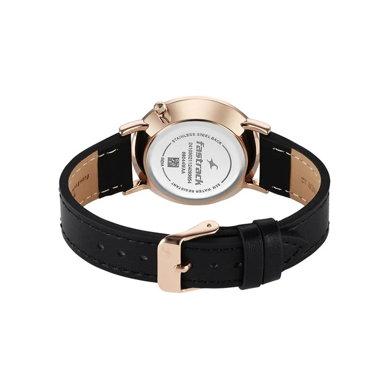 Fastrack Stunners X Quartz 68044WL01 Analog Leather Strap Women’s Watch - official view 4