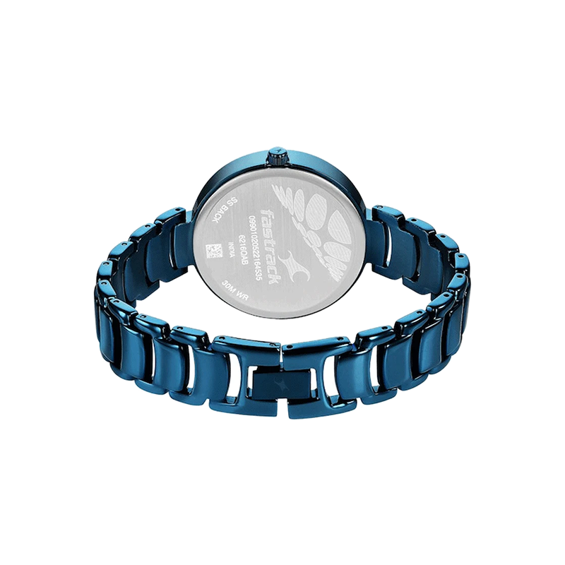 Fastrack Style Up 6216QM02 Quartz Analog Metal Strap Women's Watch - official view 3