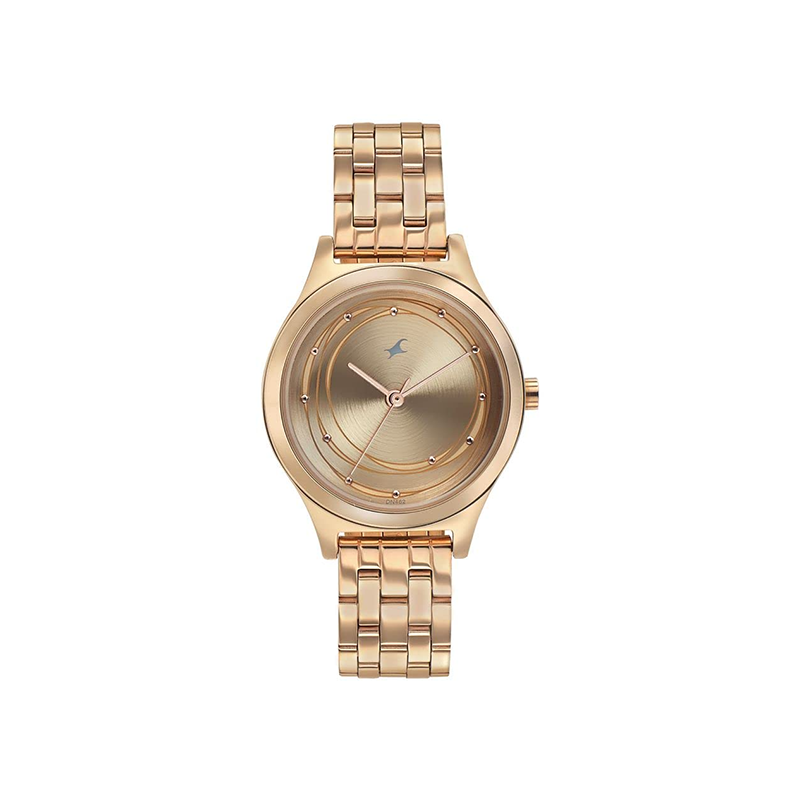 Fastrack Style Up Quartz 6152WM01 Analog  Stainless Steel Strap Women's Watch