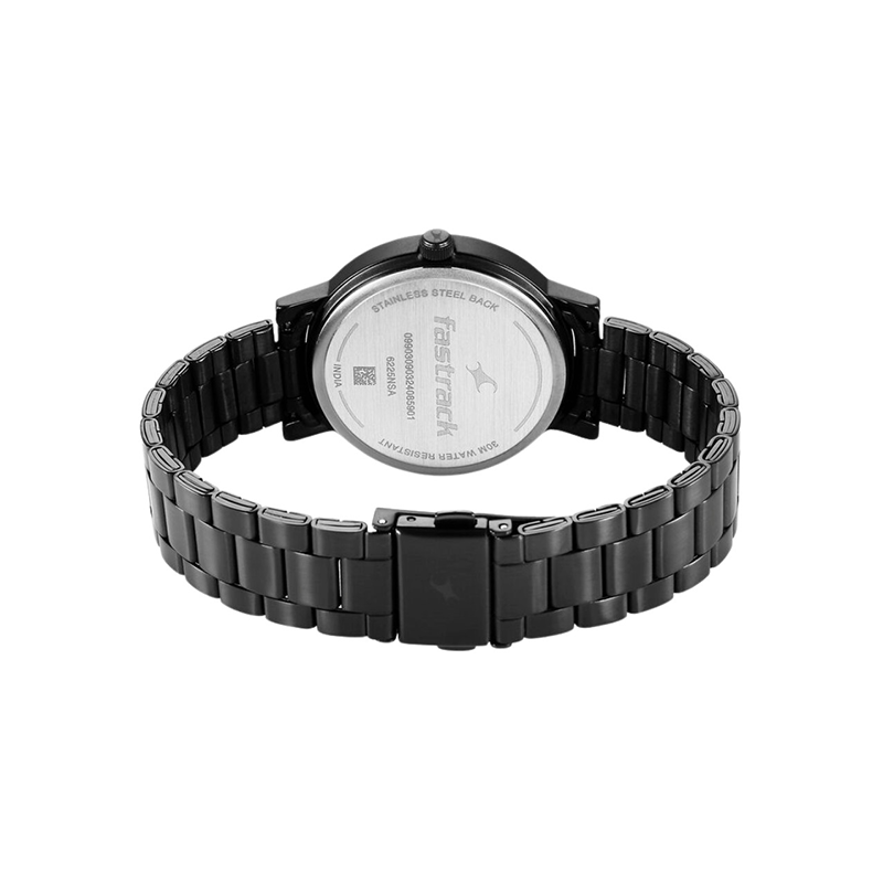 Fastrack Tick Tock 6225NM01 Quartz Analog Stainless Steel Strap Women’s Watch - official view 3