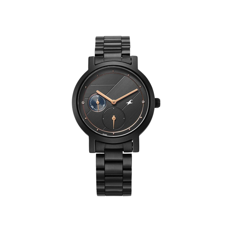 Fastrack Tick Tock 6225NM01 Quartz Analog Stainless Steel Strap Women’s Watch